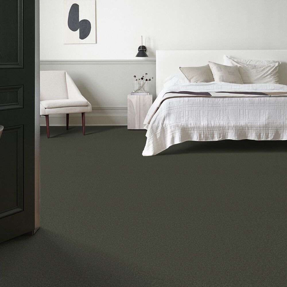 Shaw Awaken Spirit II 12&#39; Carpet in Olive Tree, , large