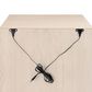 Babyletto Hudson 1 Drawer Nightstand with USB Port in Washed Natural and White, , large