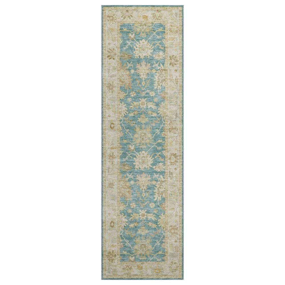 Dalyn Rug Company Hatay HY2 2"3" x 7"6" Teal Runner, , large