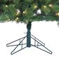 The Gerson Company 7" Pre-Lit Artificial Montana Pine with White Lights in Green, , large