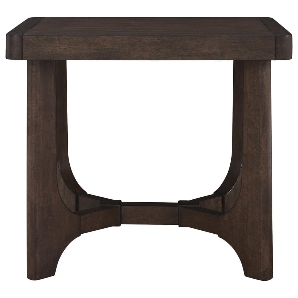 Ashley Korestone End Table in Dark Brown, , large