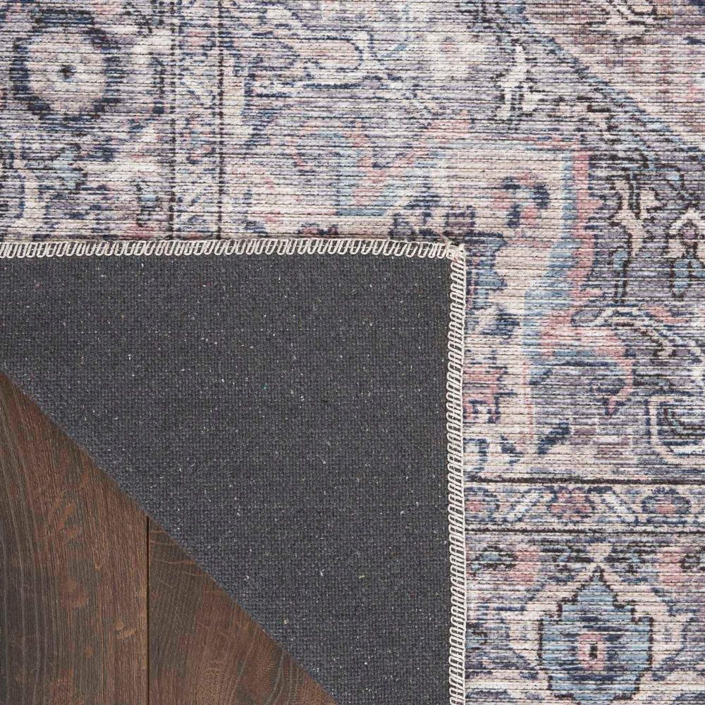 57 Grand by Nicole Curtis Series 1 5&#39;3&quot; x 7&#39;3&quot; Grey and Beige Area Rug, , large