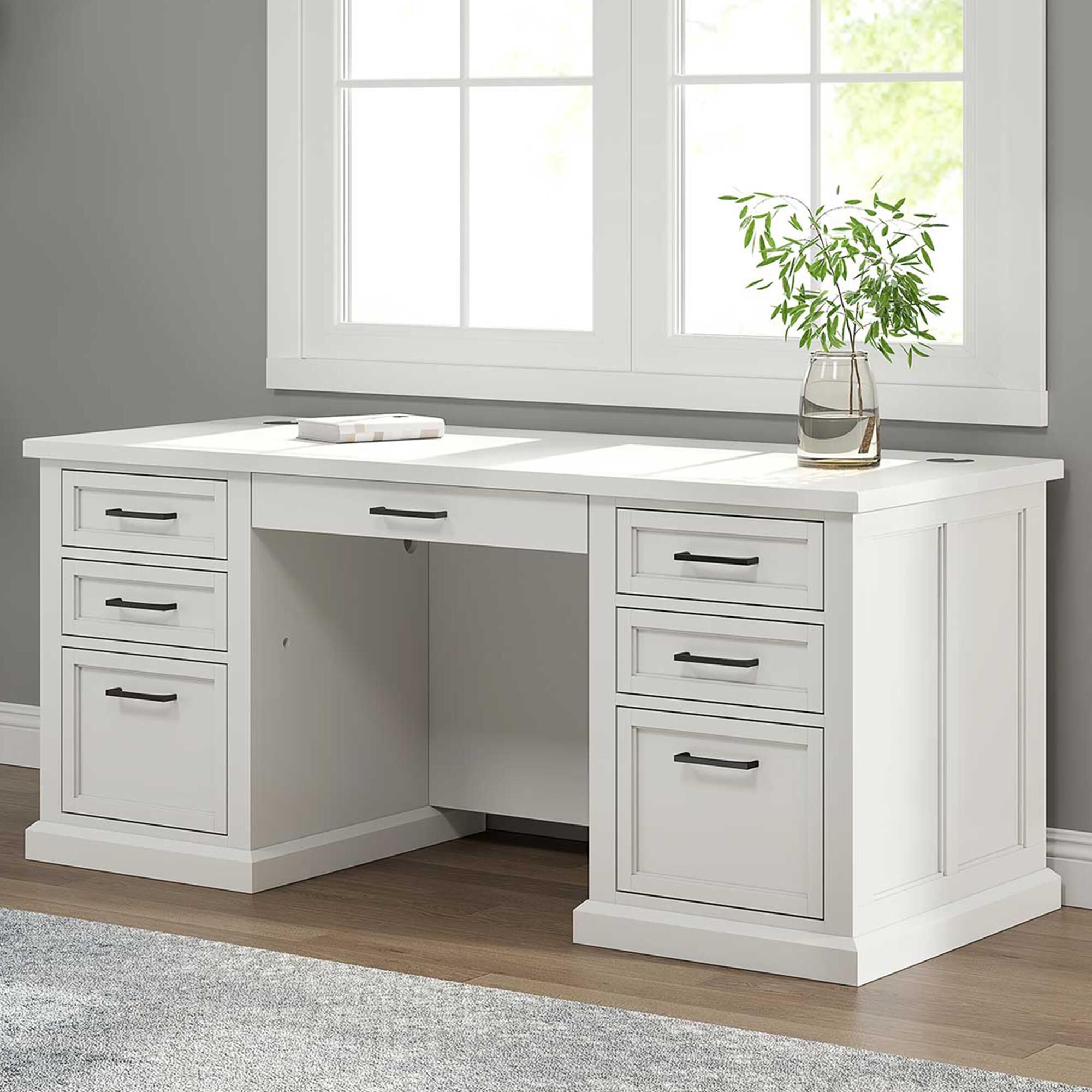 Nfm shop white desk