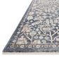 Amber Lewis x Loloi Zuma 9"6" x 13"1" Blue and Ivory Area Rug, , large