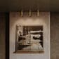 Hudson Valley Lighting Dighton 1-Light Flush Mount in Aged Brass, , large