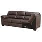 Ashley WillowBend 3-Piece Sectional with LAF Sofa in Umber, , large