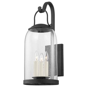 Troy Lighting Napa County 3-Light Exterior Wall Sconce in French Iron, , large