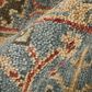 Feizy Carrington Blue and Rust 5"6" x 8"6" Area Rug, , large