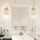 Golden Lighting Adeline 1-Light Wall Sconce in Modern Brushed Gold, , large