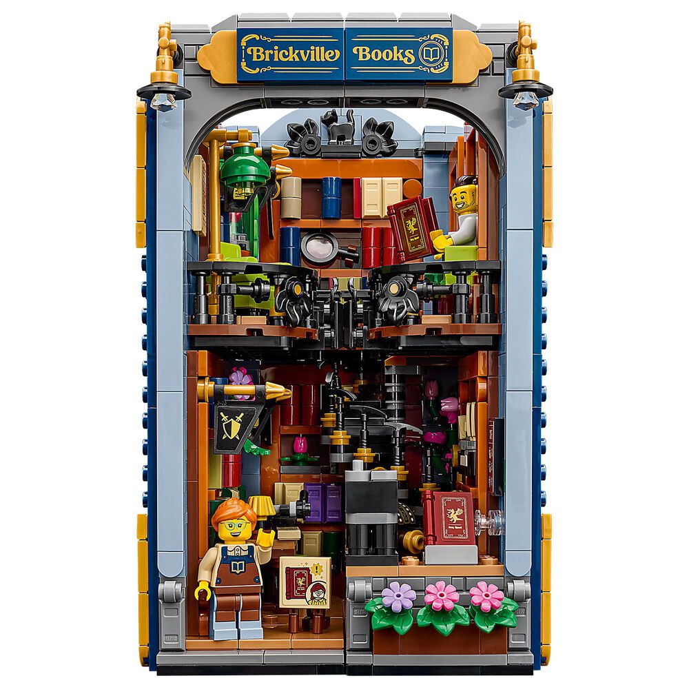 LEGO Icons Bookstore Book Nook Building Set, , large