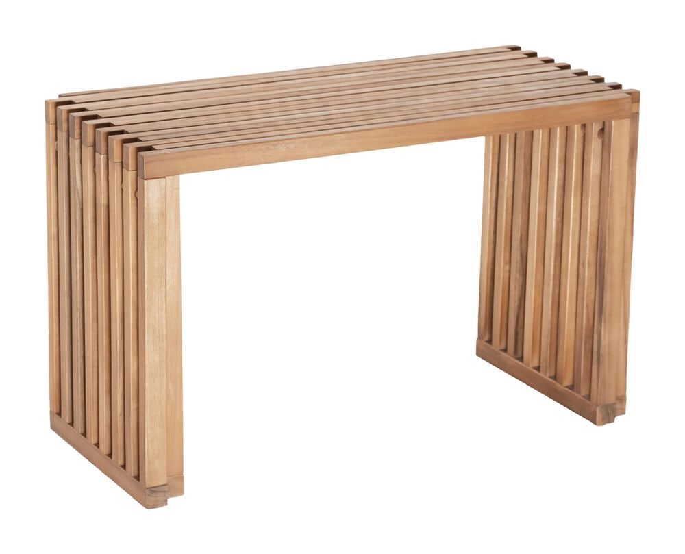 Zuo Modern Riviera Patio Extendable Bench in Natural, , large