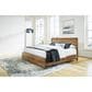 Ashley Dressonni King Panel Bed in Brown, , large