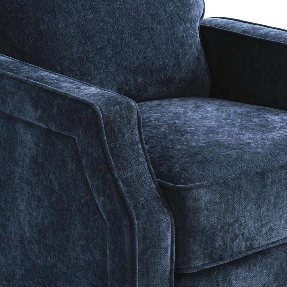 Lifestyle Solutions Shiloh Push Back Recliner in Navy Blue, , large