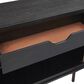 Nicolette Home Ryker Server in Grey, Black Glass, and Aged Brass, , large