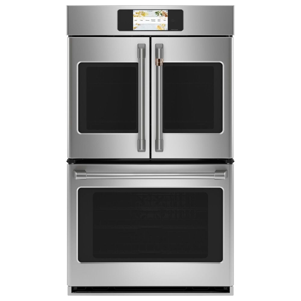 Cafe 30" French-Door Double Wall Oven in Stainless Steel, , large
