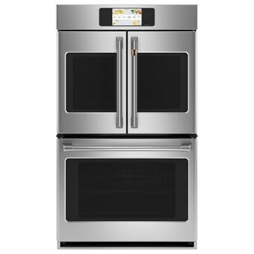 Cafe 30" French-Door Double Wall Oven in Stainless Steel, , large