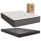 Harvest Sleep Daisy Medium Twin Mattress with Low Profile Box Spring, , large