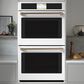Cafe 2-Piece Kitchen Package with Matte White 30" Smart Built-In Convection Double Wall Oven and Stainless Steel 30" Electric Cooktop, , large