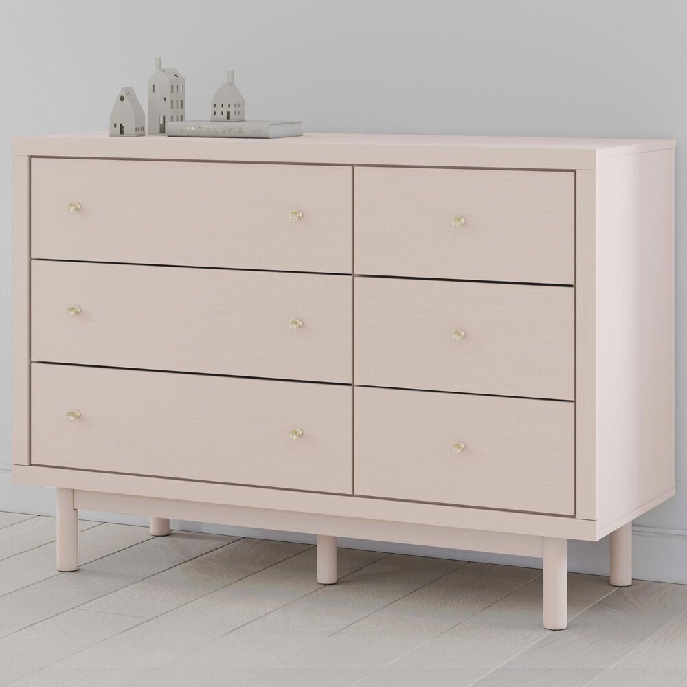 Ashley Wistenpine 6-Drawer Dresser in Blush, , large