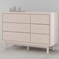 Ashley Wistenpine 6-Drawer Dresser in Blush, , large