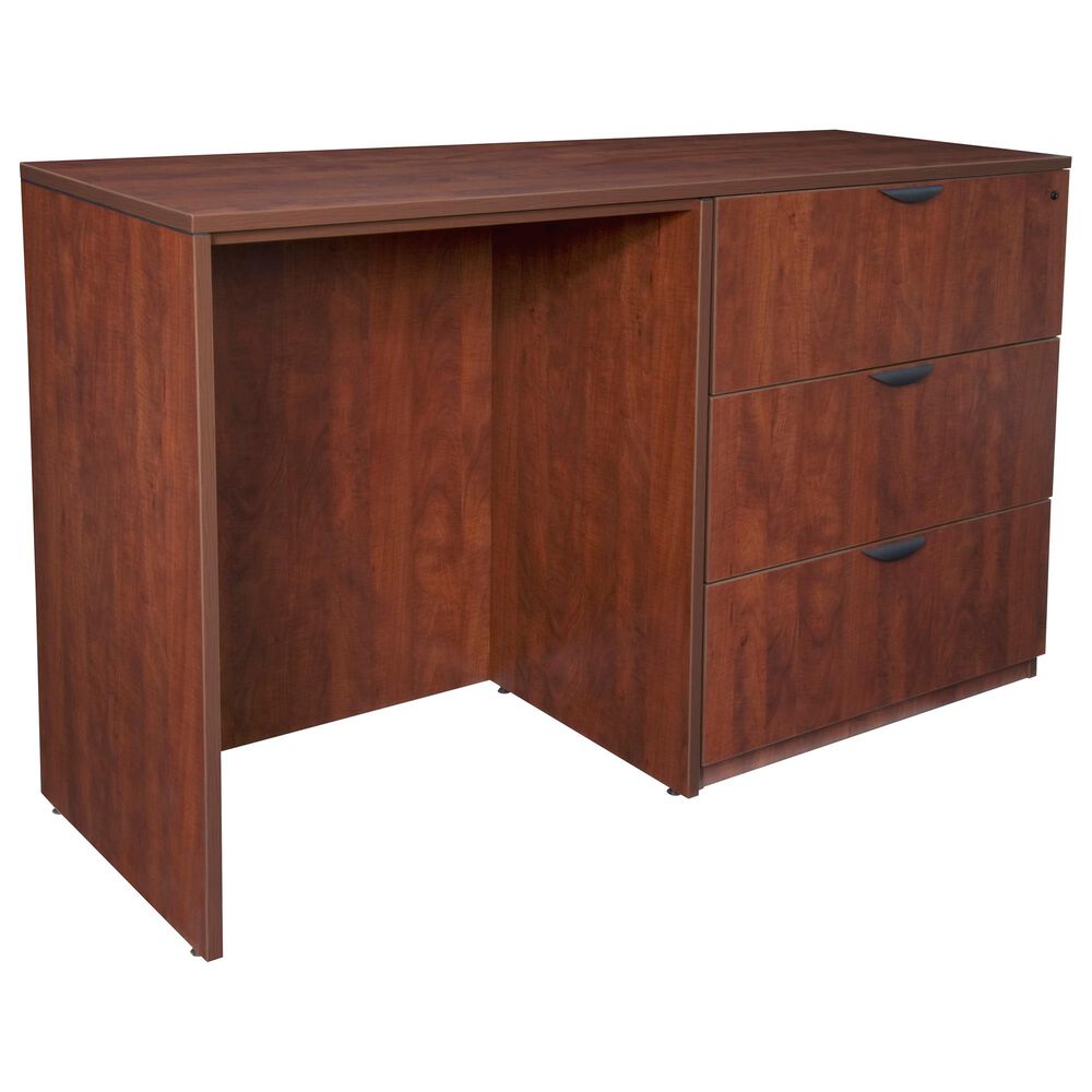 Regency Global Sourcing Legacy Stand Up Side to Side Lateral File & Desk in Cherry, , large