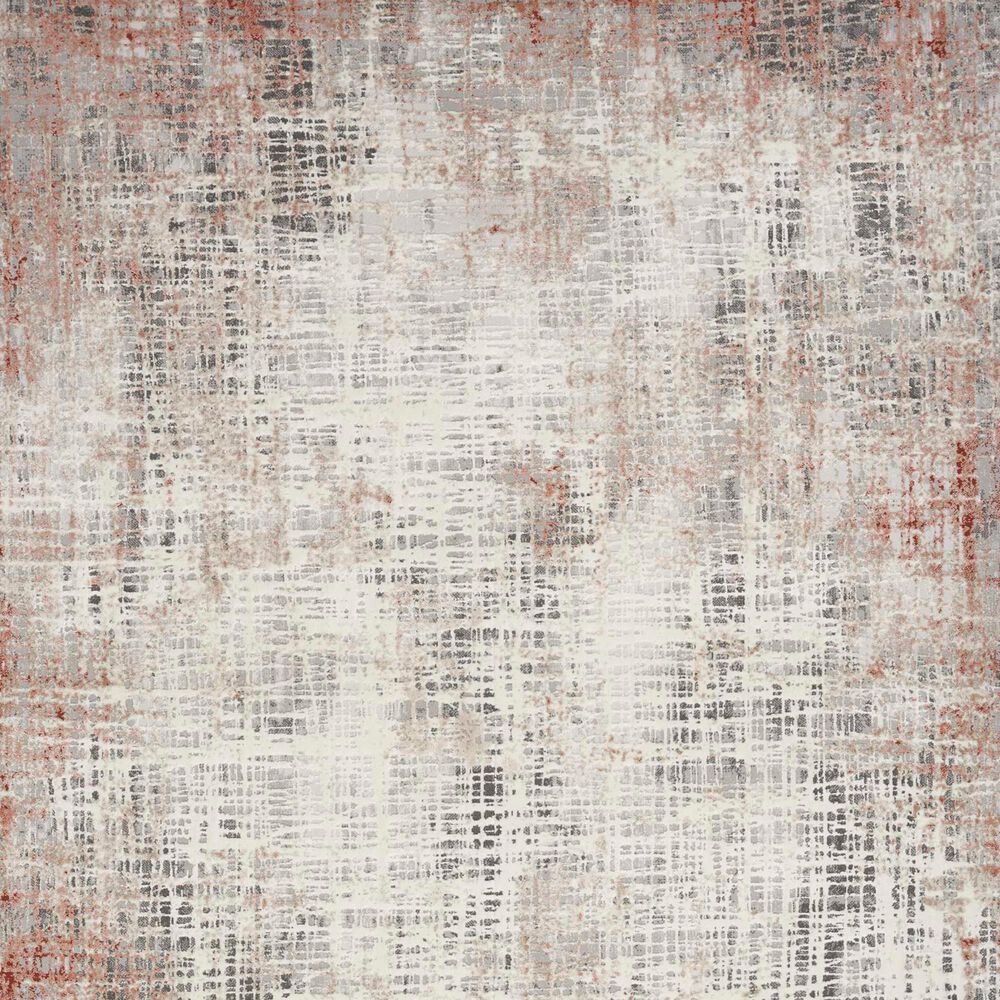 Nourison Infinity 4&#39; x 6&#39; Rust and Multicolor Area Rug, , large