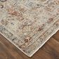 Feizy Kaia 2"6" x 10" Gray and Multicolor Runner, , large