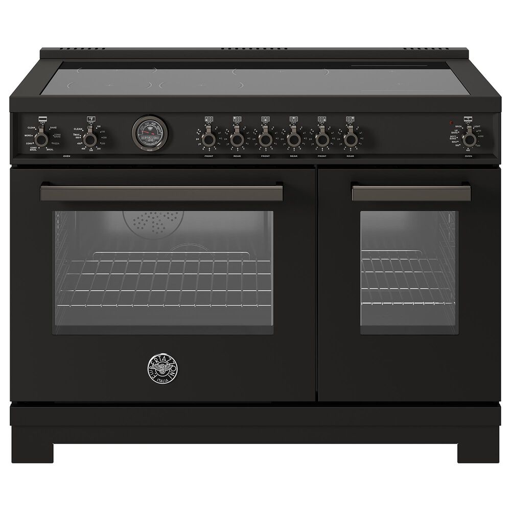 Bertazzoni Professional 7.1 Cu. Ft. Freestanding Induction Electric Range in Carboni, , large