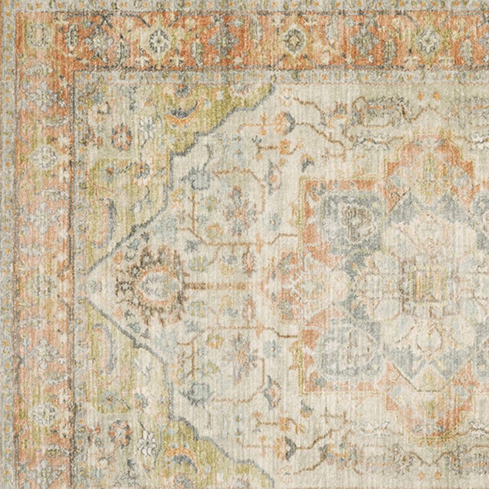 Oriental Weavers Savoy Atchison 28101 7&#39;9&quot; x 10&#39; Orange Area Rug, , large