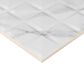 MS International Dymo Statuary Chex White 12" x 24" Ceramic Tile, , large