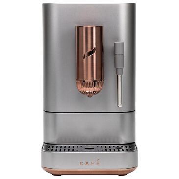 Cafe 40.5 Oz Affetto Espresso Machine + Frother in Stainless Steel, , large