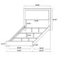 Pacific Landing Marceline King Bed in White, , large