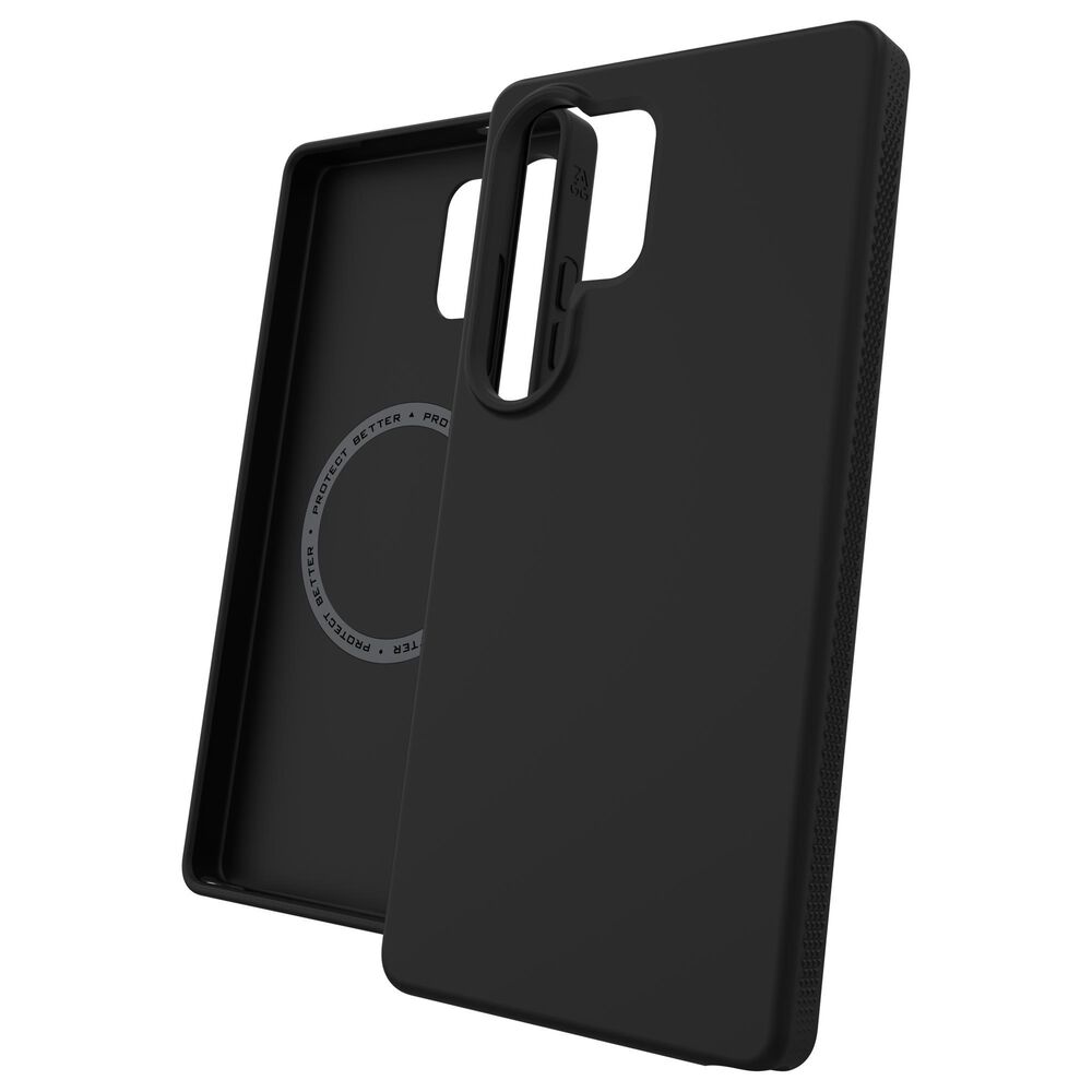 Zagg Milan Snap Opaque Case for Samsung Galaxy S25 Ultra in Black, , large