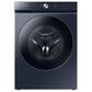 Samsung Bespoke 5.3 Cu. Ft. Front Load Washer and 7.6 Cu. Ft. Electric Dryer Laundry Pair in Brushed Navy, , large