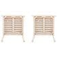 Hearth and Haven Cordoba Outdoor Dining Chair with Yellow Rope in Beige (Set of 2), , large