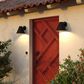 Vaxcel Smith 10" 1-Light Outdoor Wall Sconce in Textured Black, , large