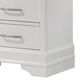 Crown Mark Amalia Queen Bed with Two Nightstands in White, , large