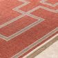Surya Alfresco 2"5" x 11"10" Rust, Brown and Beige Indoor/Outdoor Runner, , large