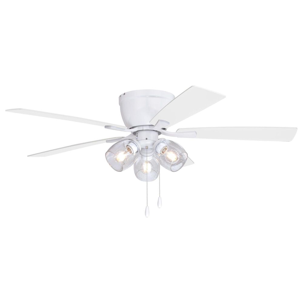 Vaxcel Brayton 52" LED Ceiling Fan in White, , large
