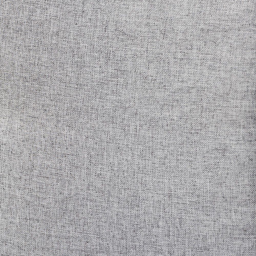 Baxton Studio Palina Queen Headboard with Light Grey Upholstered in Walnut Brown, , large