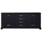 Lexora Home Dukes 80" Double Bathroom Vanity in Espresso with 2 cm White Carrara Marble Top and Rectangular Sinks, , large