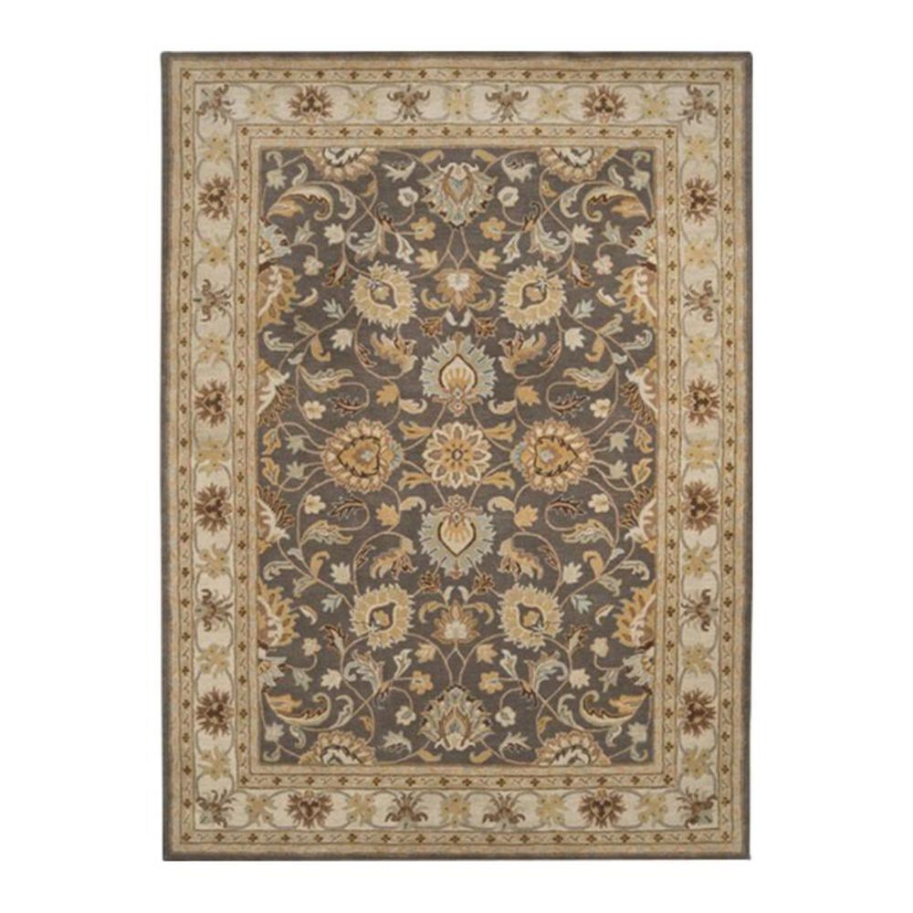 Surya Caesar CAE-1005 8" x 11" Charcoal and Khaki Area Rug, , large