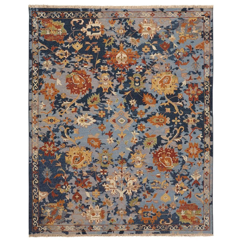 Feizy Leylan 3"6" x 5"6" Blue Area Rug, , large