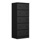 Lemoore Essential 5000 5 Drawer Chest in Black, , large