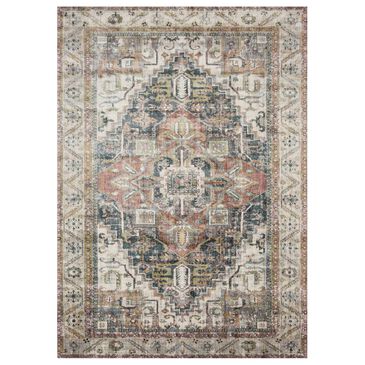 Loloi Anastasia 12" x 15" Ivory and Multicolor Area Rug, , large