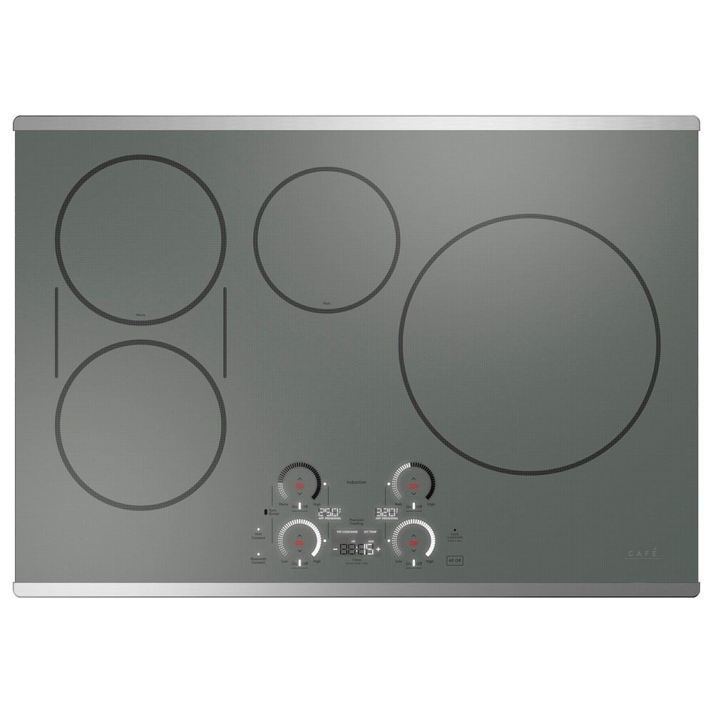 Cafe 30&quot; Electric Induction Built-In Cooktop in Stainless, , large