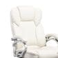 CorLiving Workspace Executive Office Chair in White Leatherette, , large