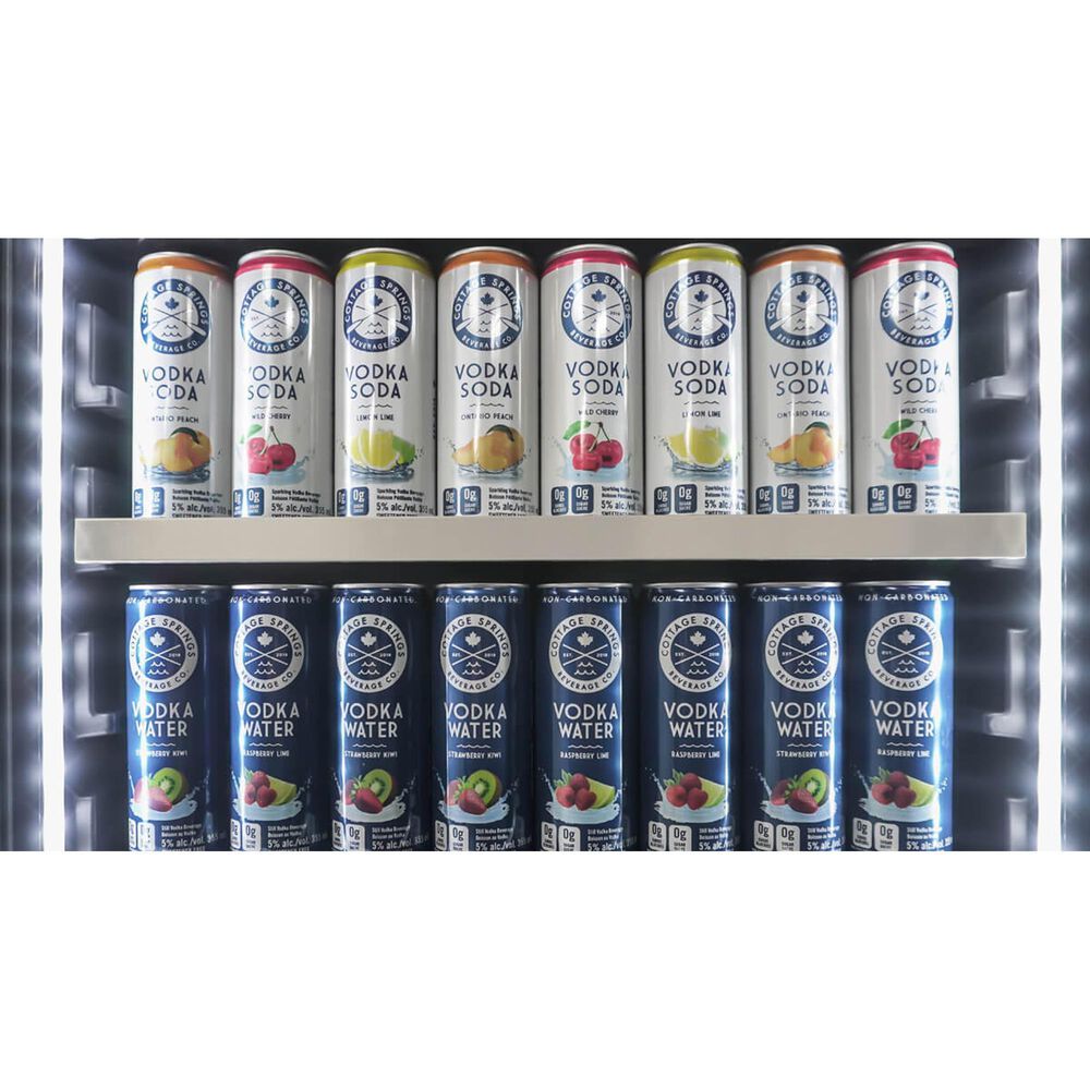 Danby 5.5 Cu. Ft. Built-In Compact Refrigerator in Stainless Steel and Black, , large