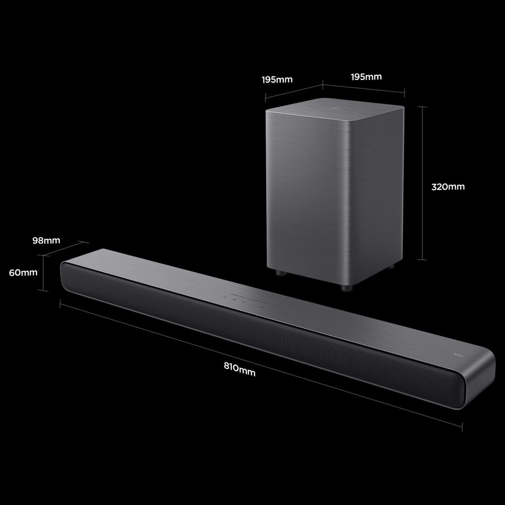 TCL 75" Class QM6K Series 4K UHD HDR QD-Mini LED - Smart Google TV with S Class 2.1 Channel Soundbar System in Black, , large