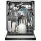 KitchenAid 24" Max Jets Third Rack Dishwasher with Advanced ProDry System, Pocket Handle and Ultra-bright LED Lighting in PrintShield Stainless, , large